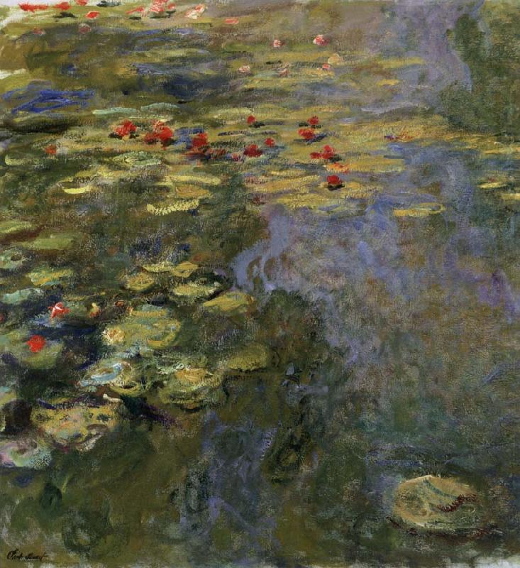 The Water-Lily Pool, Claude Monet